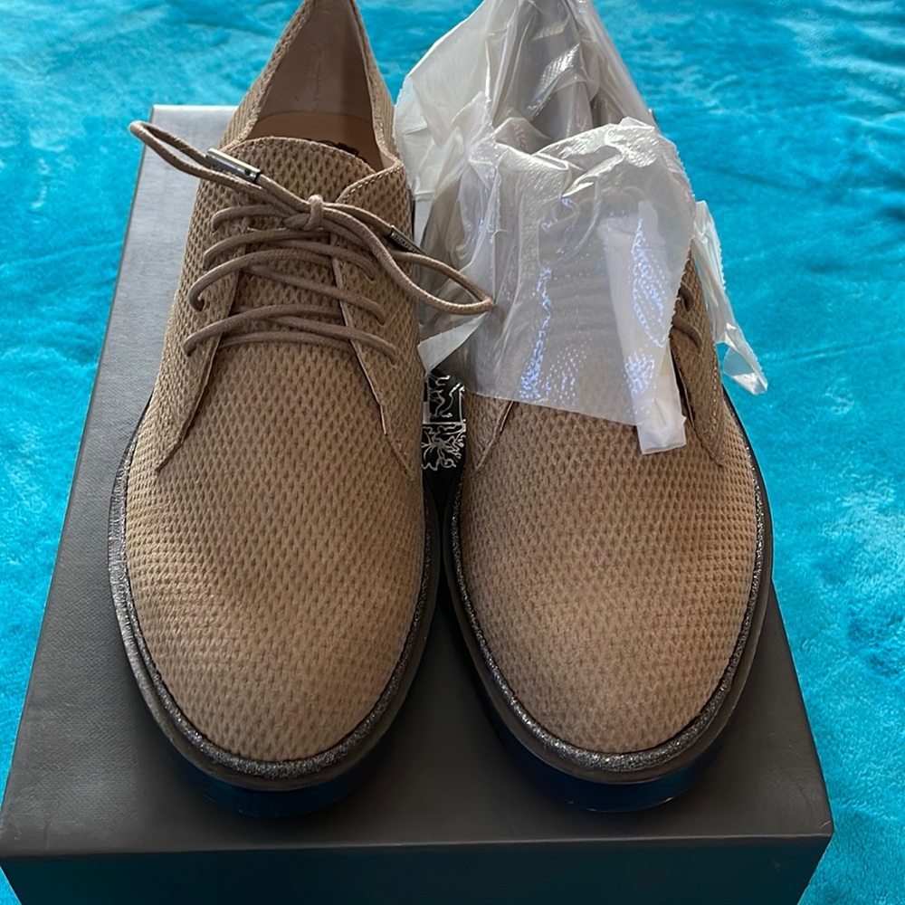 Brand new.  Never worn. Vince Camuto Oxford.